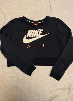 Nike кроптоп свитшот