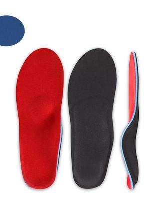 Устілки для взуття ортопедичні повсякденні 41р (26 см), червоного кольору, s-48 №5