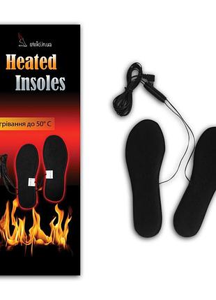 Стельки с подогревом, с выходом usb 40.5р (25.5см), t-06 c №7