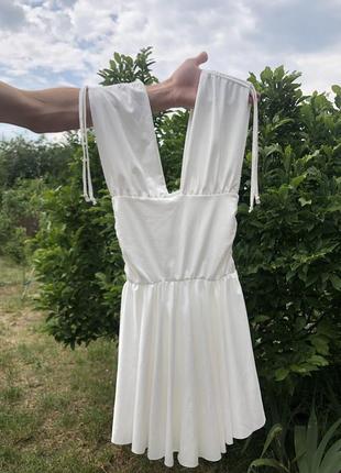 Платье летнее белое s6 фото