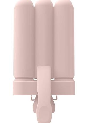 Cmz8064 потрійні щипці для завивки для волосся  (насадка без плойки) pink