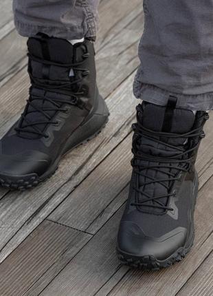 Мужские кроссовки under armour hovr dawn wp boots black3 фото