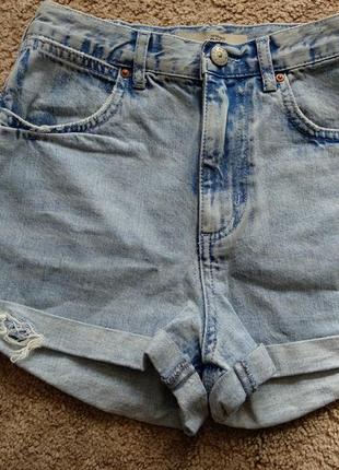 Шорты джинсовые topshop | moto 'rosa'