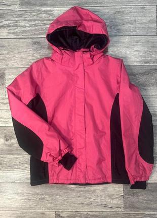 Термо-куртка лижна для дівчинки ovs 152см 11-12 год  розовая