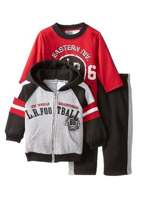 Спортивний костюм для хлопчика теплий нас начосом