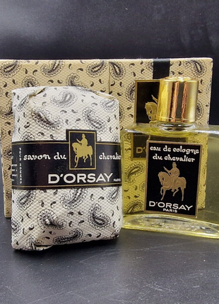 Chevalier d'orsay 60ml eau de cologne + мыло 100g