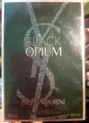 Женская парфюмированная вода (лиц.) yves saint laurent black opium 90 мл (лиц.)1 фото