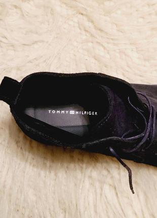 Чоловічі замшеві туфлі tommy hilfiger6 фото