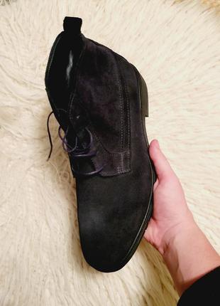 Чоловічі замшеві туфлі tommy hilfiger3 фото