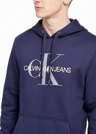 Оверсайз худі на флісі calvin klein jeans3 фото