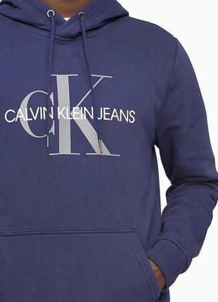 Оверсайз худі на флісі calvin klein jeans5 фото