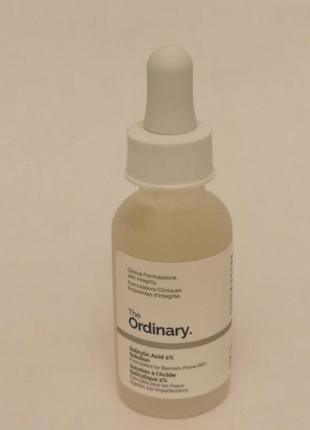 Сыворотка для лица с салициловой кислотой the ordinary salicylic acid 2% solution, 30 мл2 фото