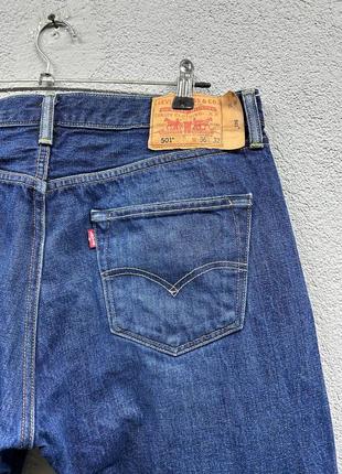 Джинсы брюки levis 501 w36 l32 мужские7 фото