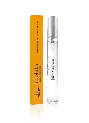 Juicy mandarin елітний парфум франція, стійкий, нішовий, шлейфовий hello helen