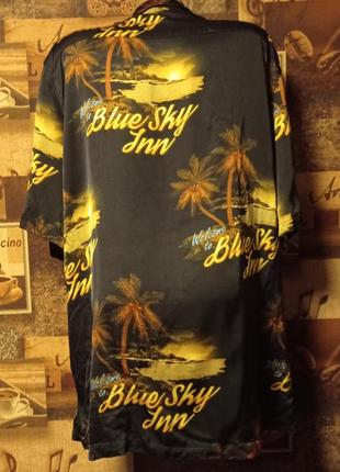 Blue sky inn чоловіча брендова підписна сорочка,p.xl, італія5 фото