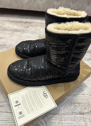 Ugg сапоги в пайетках оригинал