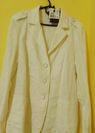 Пиджак из льна