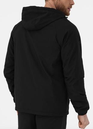 Ветровка avecs - 50301/1 - черная/ куртка мужская softshell3 фото