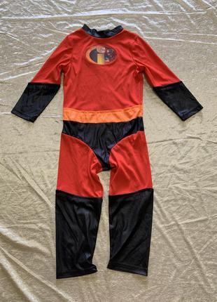 Яскравий карнавальний костюм disney суперсемейка на 3-4 роки1 фото