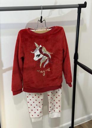 Девчачья пижама от h&amp;m 🦄🦄🦄