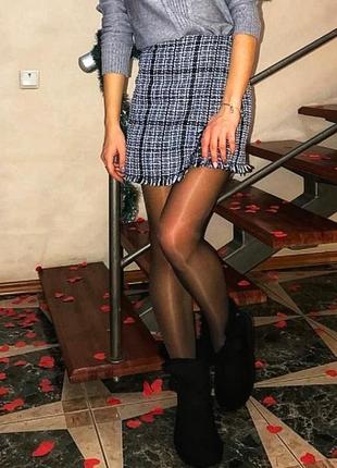 Твидовая юбка
