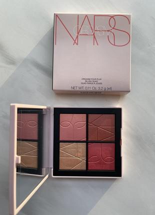 Лимитированная палетка румян nars orgasm four play blush quad2 фото