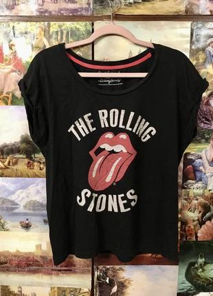 Черная футболка the rolling stones 🎸1 фото