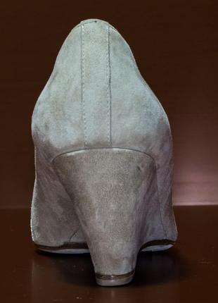 Удобные замшевые туфли итальянского бренда miss lario6 фото