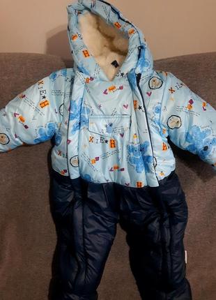 Зимний комбинезон 74см, 80см