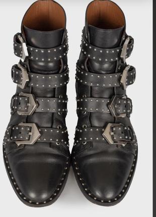 Givenchy ботинки из кожи черные женские
