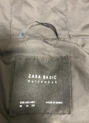 Зимова куртка zara basic5 фото