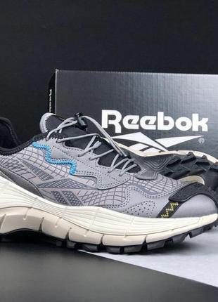 Теплые мужские темро кроссовки в стиле reebok zig kinetica 🆕 кроссовки рибок осень-зима