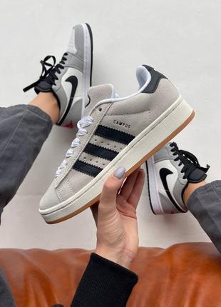 Кроссовки adidas campus oos grey premium4 фото