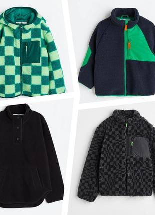 Куртки тедди h&m