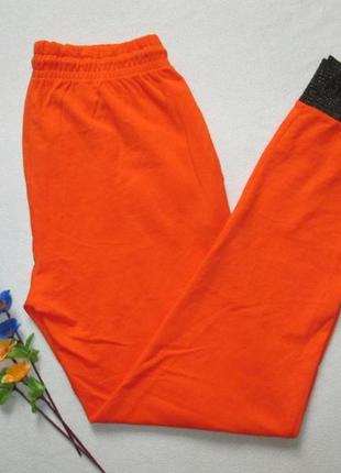 Классные трикотажные хлопковые спортивные штаны манжеты с люрексом  rojami`s7 фото