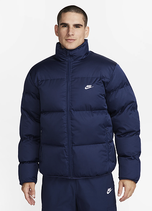 Зимняя куртка пуховик nike club puffer tech (s по 2xl) оригинал!1 фото