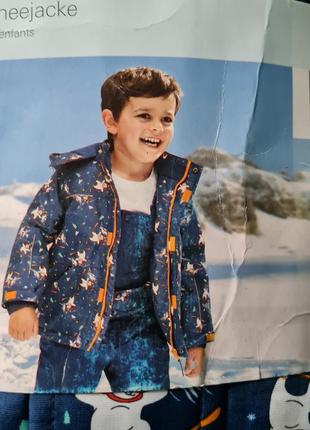 Лижна термо куртка для хлопчика impidimpi німеччина, р. 110/1169 фото
