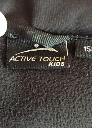 Active touch термо куртка худі на хлопчика на флісі2 фото