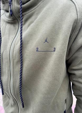 Мужская кофта jordan 23 engineered men’s full-zip hoodie4 фото