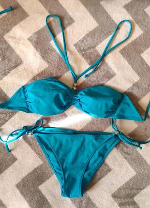 Купальник синій