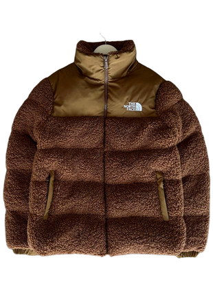 Чоловіча зимова куртка the north face fp brown.