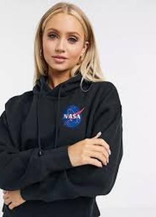 Худи утеплён с капюшоном шведского бренда h&amp;m. размер xs 💙