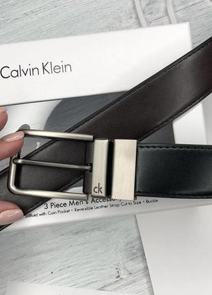 Набір гаманець та ремінь calvin klein3 фото