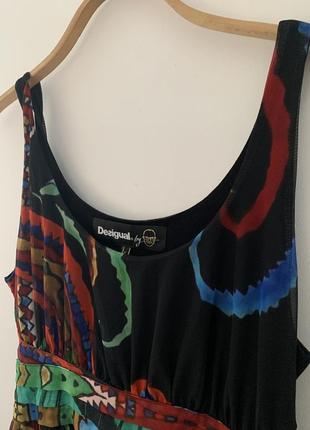 Сукня desigual by karl lagerfeld оригінал міні дизайнерстка чорна розмір l л5 фото