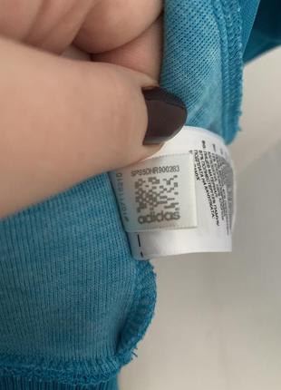 Кофта zip adidas капишон синяя 3 полоска женская размер 320616 м л10 фото