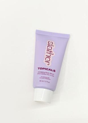 Topicals slather exfoliating body serum with retinol and ahas, 50 mll1 фото