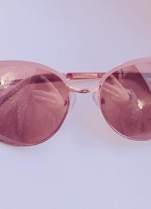 Пудрові сонцезахисні окуляри2 фото