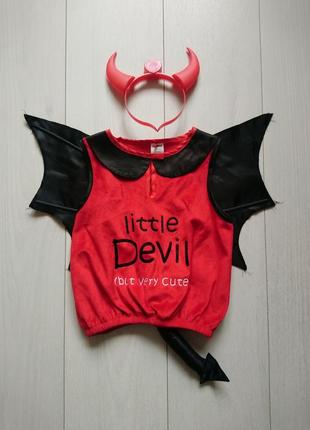 Карнавальний костюм чортик little devil