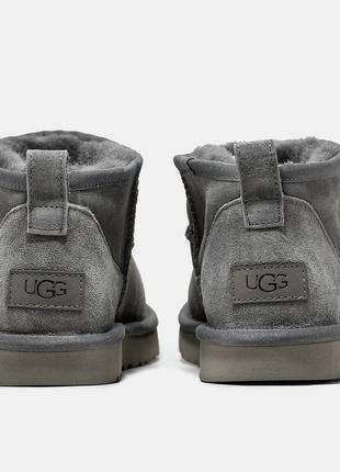 Жіночі замшеві уггі ugg classic ultra mini4 фото