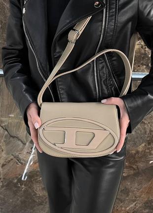 Распродажа!? женские сумки diesel 1dr iconic shoulder bag white